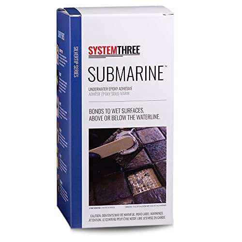 System Three Submarine Underwater Epoxy Paste Adhesive, Quart Kit - size: 1 Quart