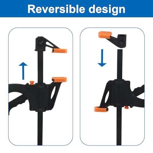 4 Pack Quick Grip Clamps, 4 Inch Ratchet Clamp One-Handed Bar Clamp