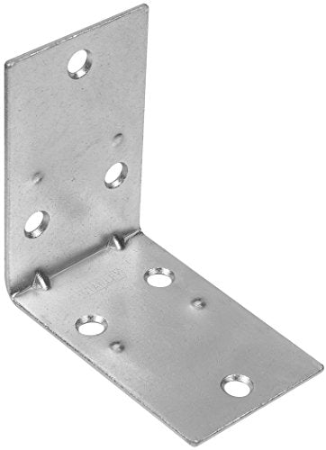 Stanley Hardware S755-690 CD994 Double Wide Corner Brace in Zinc plated, 2 pack