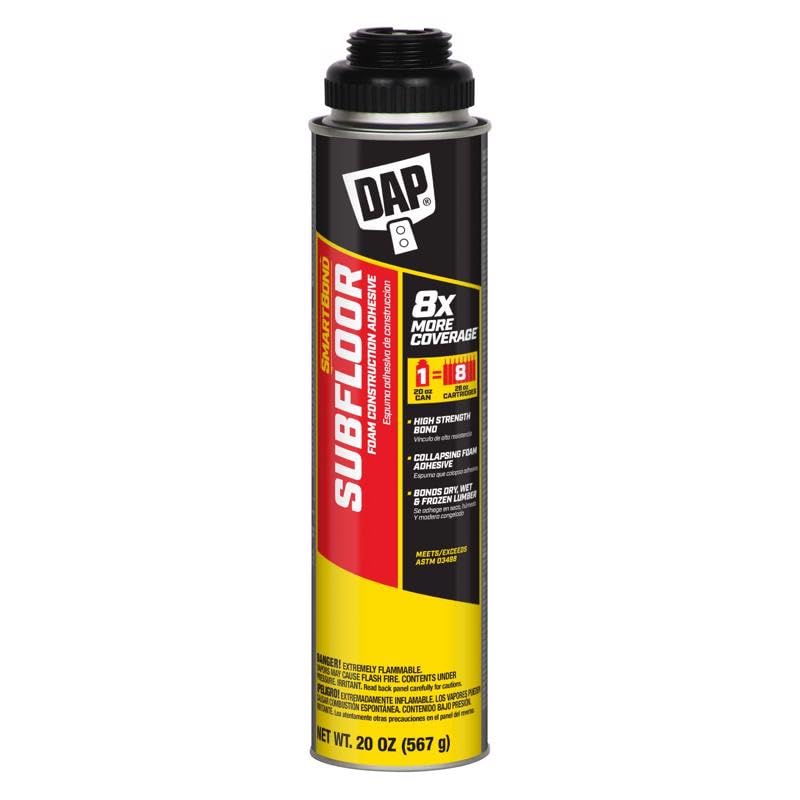 DAP 1799626 20 oz SmartBond Polyurethane Construction Adhesive Tan - Pack of 6