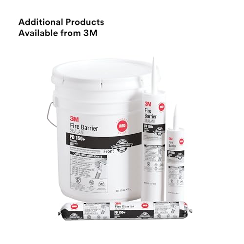 3M Fire Barrier Sealant FD 150+, Red, 28 fl oz Cartridge - color: Red, size: 28 fl oz