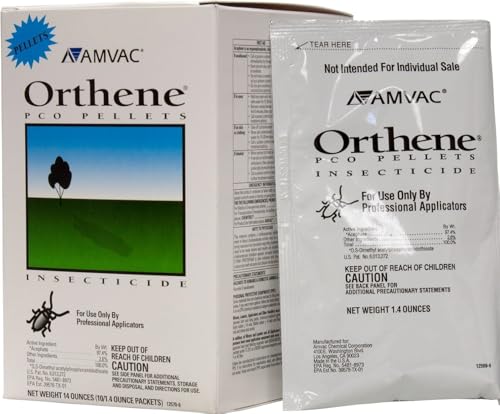 Valent USA Orthene PCO Pellets for Insects Pest Control Low-Dust (10bags/Box)