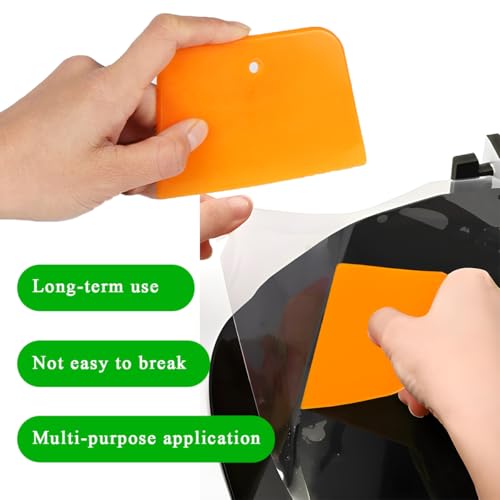 9 PCS Body Filler Spreaders, 4, 5, 6 Inch Reusable Auto Body Fillers Plastic Spreader, Automotive Body Filler Spreader for Applying Fillers Paint Repairs Putties Glazes Caulks - color: 3 Pack/9pcs
