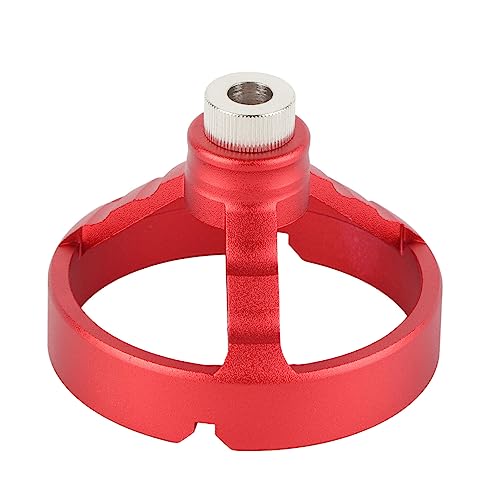 Woodworking Drill Guide, Vertical Hole Puncher with 6 Steel Sleeves 5-10mm, Portable Drilling Fixture for Straight Holes, Precise Angle and Depth Control Locator Tool for Wood