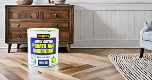 Rustins Quick Drying Primer And Undercoat White 1L