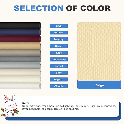 KING MOUNTAIN Canvas Repair Patch 16×30 Inch Self-Adhesive Waterproof Fabric Patch for Sofas, Tents, Furniture,Tote Bags, Car Seats (Beige) - color: Beige, size: Canvas-16"W×30"L