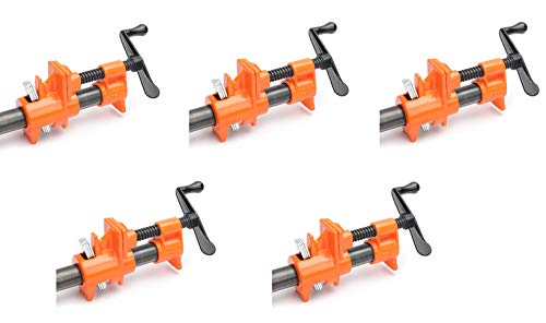 PONY 50 Pipe Clamp, Fixture for 3/4-Inch Black Pipe (Five Pack)
