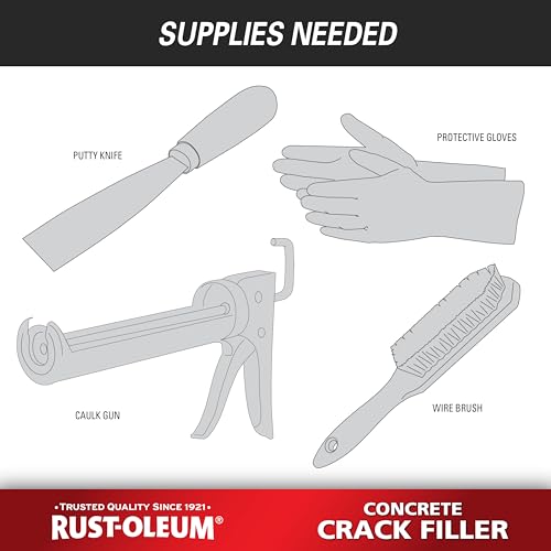 Rust-Oleum Gray Concrete Crack Filler
