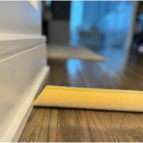 Professional Quality T-Bar Refill Floor Coater (2 Pack 18 Inch Yellow Synthetic Foam) - size: 18 Inch
