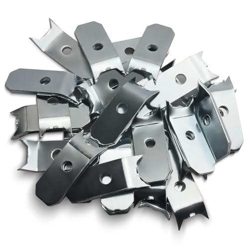 24 Pack Trailer Wood Deck Clips for Deck & Flooring Hold Down