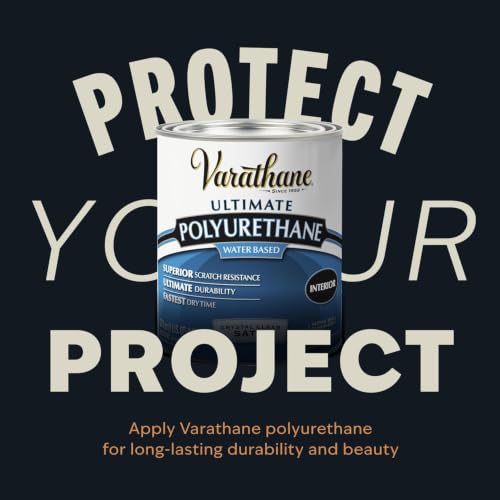 Varathane One Step Stain & Spar Semi-Gloss Dark Walnut Wood Finish - color: Dark Walnut, size: Quart (Pack of 2)