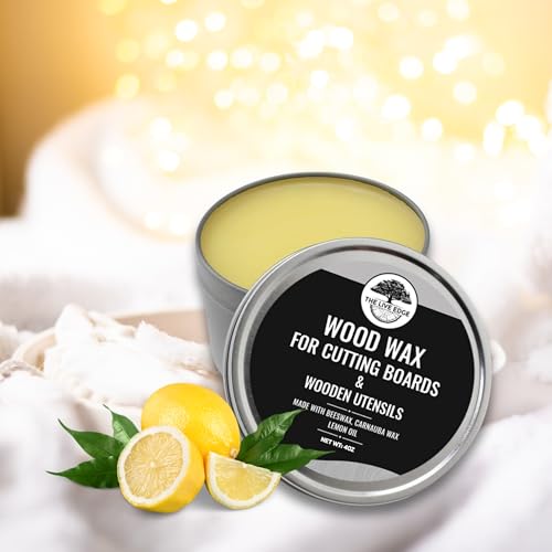 4oz Food Grade Beeswax Wood Polish and Cleaner | Beeswax for Cutting Board and Cooking Utensils | Carnauba Wax Food Grade Wood Restorer for Furniture Polish | Bee Wax Cutting Board Cream - size: 1 Fl Oz (Pack of 1)