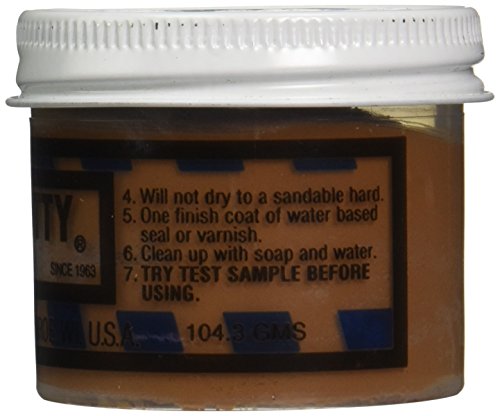 3.68 oz Color Putty 244 Teakwood Color Putty Waterborne Putty - color: Teakwood