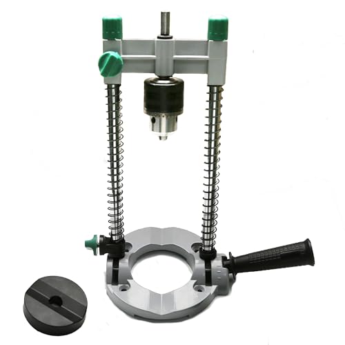 TMAX Precision Drill Guide for 3/8" or 1/2" Power Drills, Lightweight