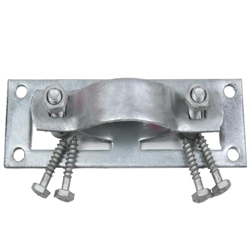 2-3/8"Steel to Wood Fence Brackets,24Pcs Metal Fence Post Brackets - size: 24pcs