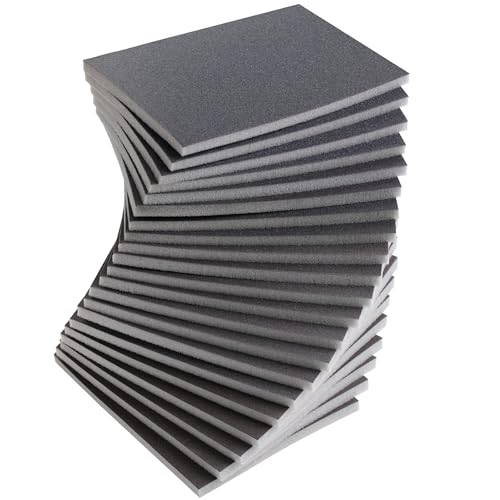 Bates- Sanding Sponge, 20 pcs, 3”x4”, 400-3000 Grit Assortment, Ultra Fine, Washable and Reusable, Sandpaper Block, Sanding Blocks for Wood, Sanding Pad, Drywall Sanding Block, Drywall Sanding Sponge - size: 20 Pack, 400-3000 Grit