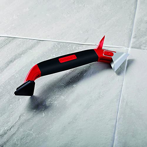 DAP Plastic Wood Filler 6 Oz & ALLWAY 3-in-1 Caulk Tool for Removal, Application & Smoothing