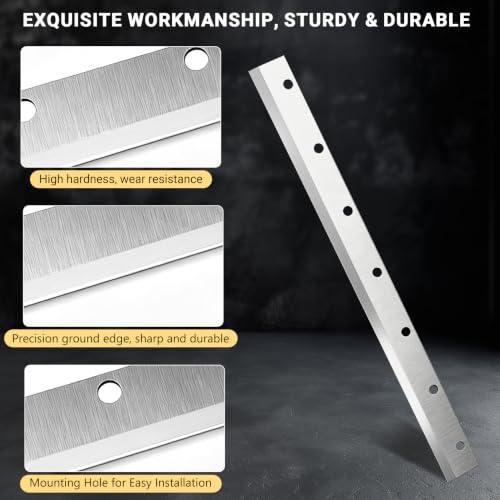 13" Laminate Flooring & Siding Replacement Blade, Compatible with Norske Tools NMAP002, 2100009, Cuts Fiber Cement Board, Engineered Wood, Vinyl Siding, Silver(Round Hole) - color: Silver - Round Hole
