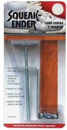 Squeak-Ender 6 in. L Phillips Square Head Chrome Steel Floor Squeak Eliminator 1 pk