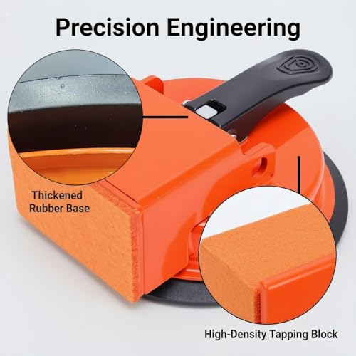 Floor Gap Fixer Tool,2026 New Heavy Duty Floor Gap Fixer Tool,Made of Iron & Enhanced Suction Cup for Fixer Laminate, Wood, Tile, Vinyl Floor Gap Repair Tool - Efficient Flooring Tools