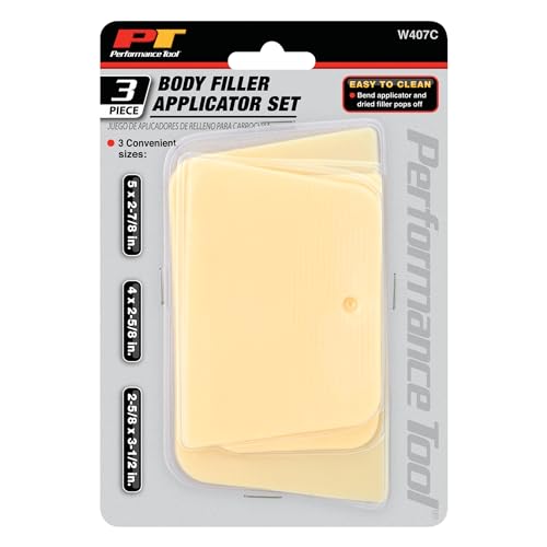 Performance Tool W407C 3-Piece Flexible Plastic Spreader Set