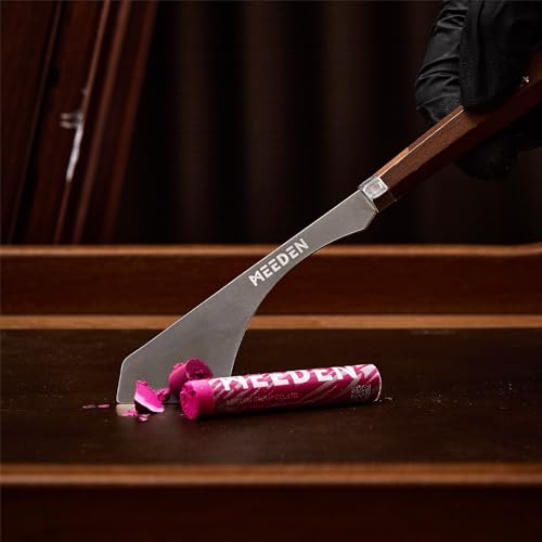 MEEDEN Artist Palette Knife Set: 3Pcs Art Spatula Knives with Wooden Handle - style: 3pcs