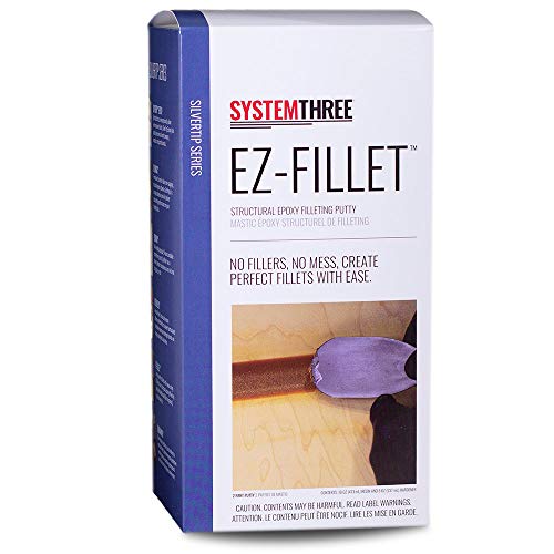 System Three EZ-Fillet Epoxy Putty Kit, Brown, 1.5 Pints - size: 1.5 Pint