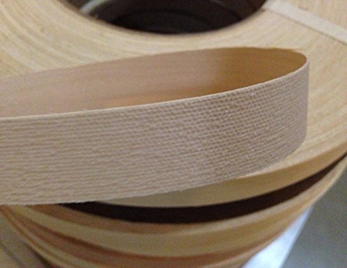 Edge Supply Mahogany 3/4 in x 250 ft Roll – Pre-Glued Iron On Wood Veneer Tape – Wood Veneer Edge Banding Tape with Hot Melt Adhesive, Smooth Sanded Finish Ideal for Furniture & DIY, Made in USA - color: Mahogany, size: 3/4 in x 250 ft