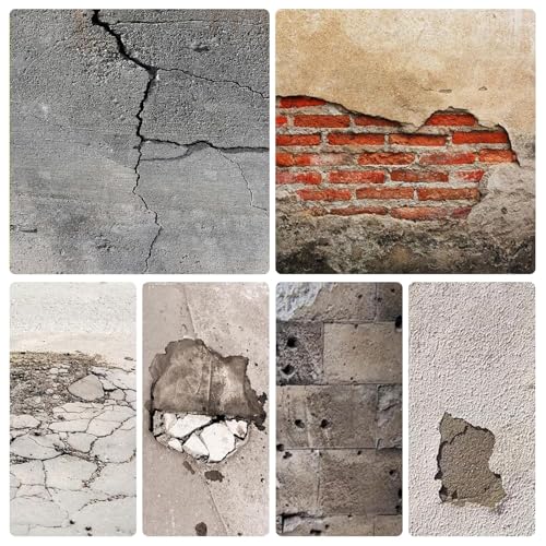 GOODTAKE Concrete Repair, Concrete Patch for Repairing Spalls and Cracks in Concrete's and Masonry, Cement Crack Filler & Floor Repair Cement - Interior/Exterior (Grey, 32 Ounce) - size: 32 Ounce