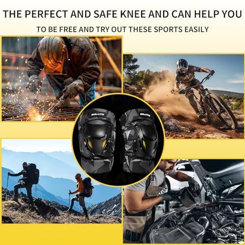 Gute Heavy Duty Knee Pads 1 Pair Adjustable for Construction Gardening