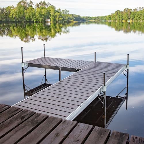Stationary Dock Heavy Duty Hardware Side Leg Pipe Holder,Floating Dock Brackets Hardware,Dock Pipe Brackets Sleeve Holder for Pipe Pole Post,7/16" Holes for 3/8" Carriage Bolts - style: 1 Pack Dock Corner Leg Holder