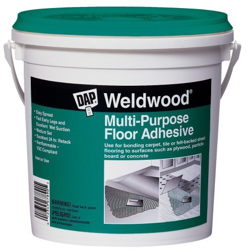 00141 Multi-Purpose Floor Adhesive, 1-Quart by DAP