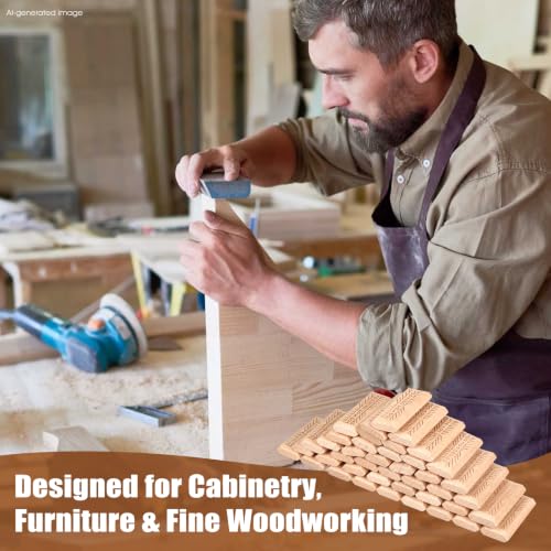 1060Pc Dominos Tenons Assortment with 5Pcs Cutter & Case for Festool Joiner