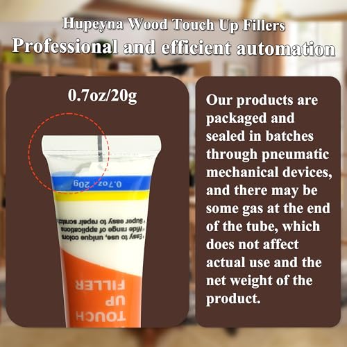 Hupeyna Wood Repair Kit, 12 Color Wood Fillers, Furniture Repair Kit