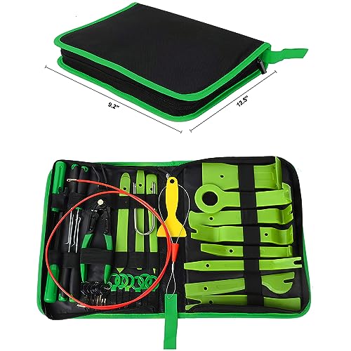 GOOACC 40Pcs Trim Removal Tool Green - color: Green
