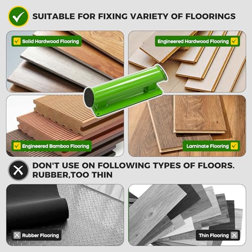 NAACOO Heavy Duty Floor Gap Fixer Tool for Laminate, Vinyl Plank, Hardwood