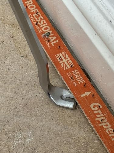 CCA Jimmy bar Tack lifter Pry bar tool for lifting gripper rods and floor trims. Mini crow bar claw tool, double ended nail remover