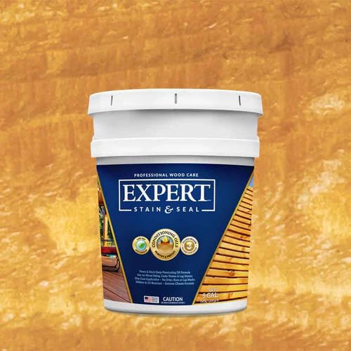 Expert Stain & Seal Transparent Stain & Sealer 5 Gallon Pail (Clear) - color: Clear