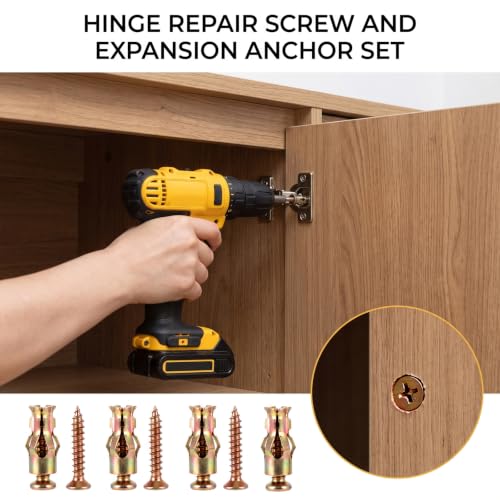 30Pcs 6×14mm Short Expansion Screw Set, Thread Repair Screws