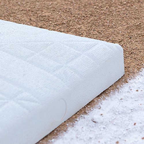 Champion Sports Pro Anchored Baseball/Softball Base Sets - Heavy-Duty Bases with Welded & Bolted Stanchions, Base Replacement Pins & Anchor Plugs - style: Anchored Base Set with Welded Stanchion Pan