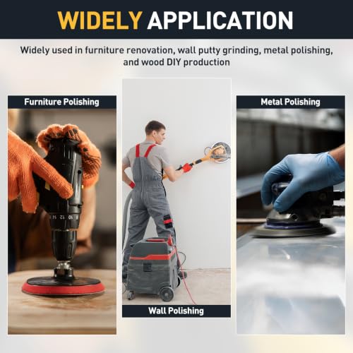 10 PCS 120 Grit PSA Sanding Discs Self Stick Adhesive Sandpaper