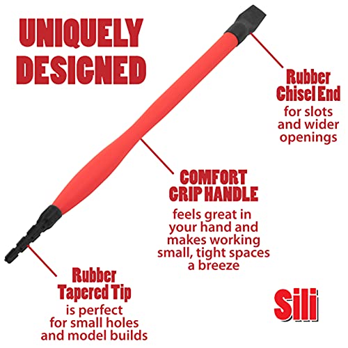 Sili Sticks Silicone Glue Brush Applicator Set for Woodworking