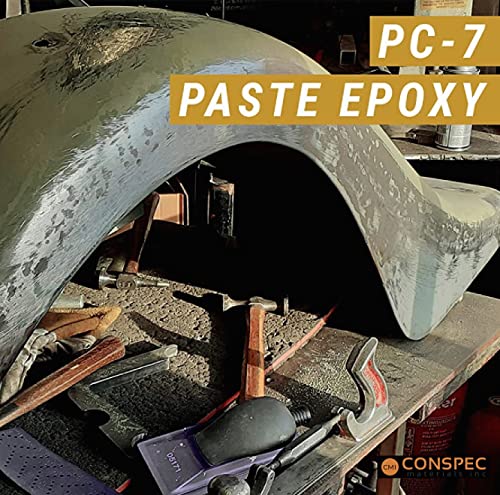 PC Products PC-7 Two-Part Heavy Duty Multipurpose Epoxy Adhesive Paste, Charcoal Gray