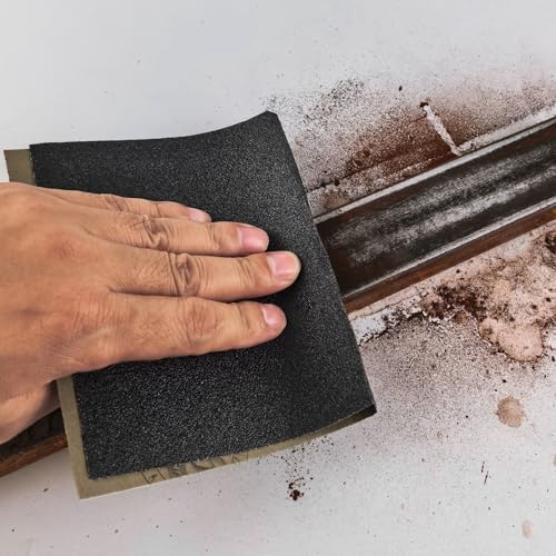 2500 Grit Sandpaper 15PCS, Wet Dry Sandpaper Sheets 9 x 11 Inch, Silicon Carbide Abrasive Sanding Sheets, Sand Paper for Wood Furniture Finishing, Metal Sanding, Automotive Polishing - style: 2500 Grit