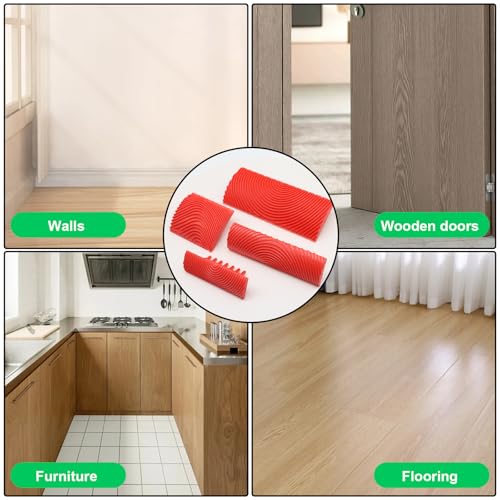 Wood Graining Tool Wood Grain Paint Tool 4 Pieces