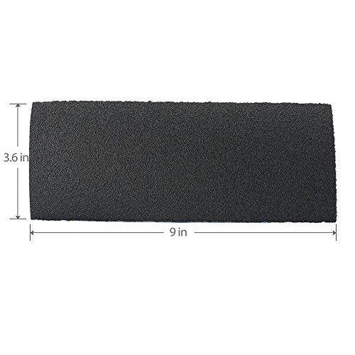 LotFancy 80 Grit Sandpaper, 45PCS, 9 x 3.6 Dry Wet Sand Paper, Silicon Carbide Sanding Sheet for Metal Automotive Wood Sanding, Polishing, Finishing - size: 80Grit
