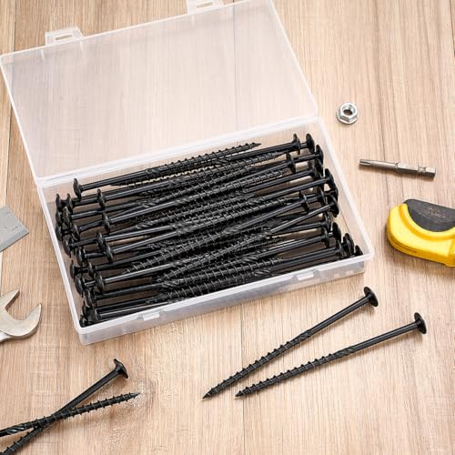 50 PCS #14 x 5” Lag Screws Heavy Duty Construction Screw - size: #14x5"