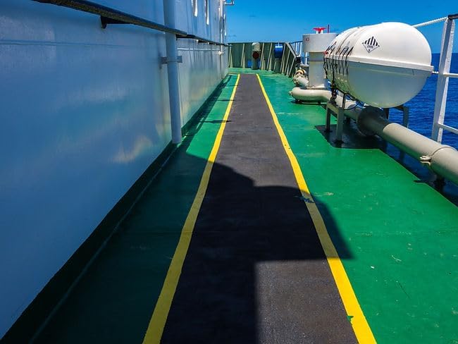 Hercules BLACK Anti Skid Coating - Safety Traction Paint - Rubberized 1 Gallon Can, Medium Grit - Waterproof & UV Resistant - Ideal for Ramps, Walkways, Docks & Patios