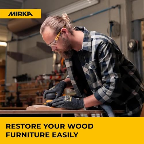Mirka Ultimax Ligno 3x4 in 100 Grit Wood Sanding Sheets Hook & Loop 50 Pack - size: Grit 100