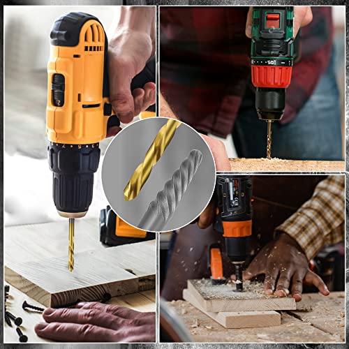 53 Pcs Spiral Screw Bolt Extractor Set Left Hand Drill Bit - size: 53Pcs